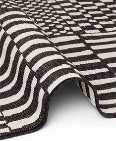 Czarny/kremowy dywan odpowiedni na zewnątrz 160x230 cm Haringey Barkham – Ted Baker