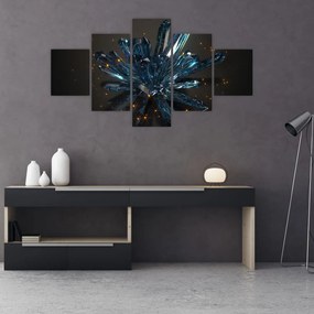 Obraz kryształu (125x70 cm)