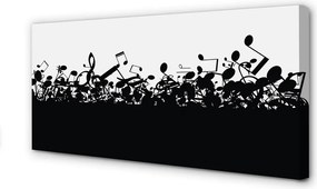 Zdjęcie na płótnie Klasyczny Zapis Muzyczny
