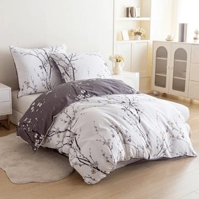 PrzytulneMieszkanie.pl PrzytulneMieszkanie.pl Pościel z mikroflanelu PAVUNI biała Rozmiar pościeli: 70 x 90 cm | 140 x 200 cm