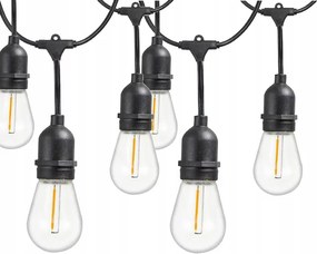 Girlanda świetlna LED ogrodowa LUCENT, 15 m