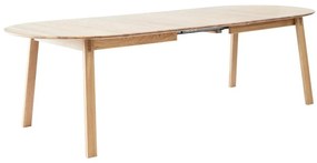 Naturalny rozkładany stół z litego drewna dębowego 100x220 cm Amalfi – Hammel Furniture