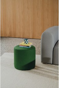 Zielony wełniany puf Folk – noo.ma