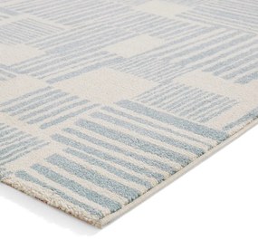 Jasnoniebieski dywan 80x150 cm Blocks – Catherine Lansfield