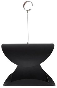 Czarny wiszący karmnik Esschert Design Sleek