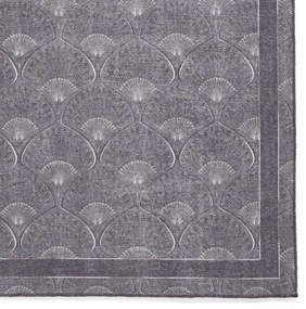 Szary dywan odpowiedni do prania 152x230 cm Deco Peacock – Catherine Lansfield