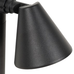Zewnetrzna Nowoczesny klosz ogrodowy czarny 30 cm IP44 regulowany - Ciara Nowoczesny Oswietlenie zewnetrzne