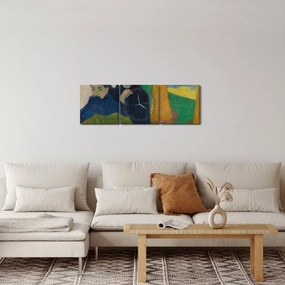Obraz - Paul Gauguin, Arlésiennes (Mistral) , reprodukcje (z zegarem) (90x30 cm)