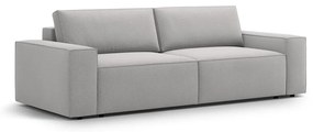 Jasnoszara rozkładana sofa 247 cm Jodie – Micadoni Home