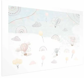 Plakat Przygoda pośród chmur 30x21 cm bez ramy z marginesem ARTGEIST B