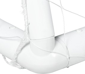 SPORTNOW Bramka do piłki nożnej, solidna siatka, rama z tworzywa sztucznego, kołki, 300L x 120B x 200H cm, Biały