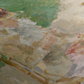 Obraz - Berthe Morisot, Young Woman Knitting, reprodukcje (170x50 cm)