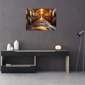 Obraz - Piwniczka na wino (70x50 cm)