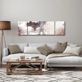 Obraz - Wieża Eiffla, Paryż, Francja (170x50 cm)