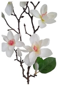 Sztuczna gałązka magnolii białej, 64 cm