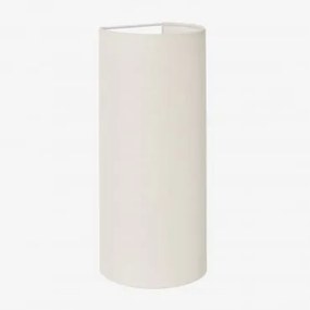 Kinkiet Lniany Kiraz ↔︎ 15 X ↑35 Cm & Pościel Biała - Sklum