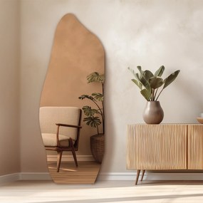 Lustro brązowe Base B27 74×200