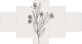 Obraz - Meadow Flower N⁰1 (125x70 cm)