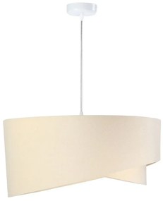 Beżowo-złota lampa wisząca glamour - EX982 Forevos 6X