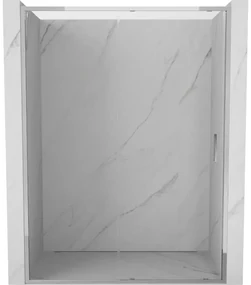 Mexen Exo drzwi prysznicowe rozsuwane 160 cm, transparent, chrom - 8151-160-000-01-00