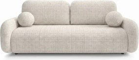 Sofa VIDI Rozkładana Dwuosobowa Beżowa Szenil Nowoczesna