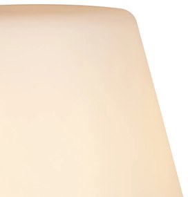 Zewnetrzna Inteligentna lampa podłogowa zewnętrzna czarna z WiFi A60 - Virginia Nowoczesny Oswietlenie zewnetrzne