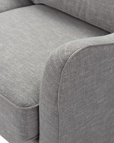 Sofa narożna Venuste linen grey
