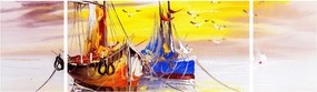 Obraz - Obraz statku (170x50 cm)