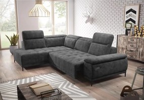 Narożnik FOCUS L z elektryczną regulacją w tkaninie SALVADOR 15 WERSAL