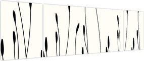 Obraz - Łąka graficzna N⁰3 (170x50 cm)