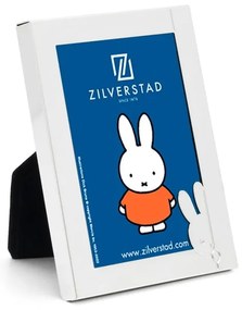 Metalowa ramka stojąca w kolorze srebra 8x10 cm Miffy – Zilverstad