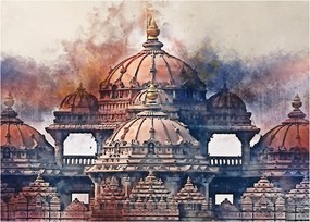 Obraz - Akshardham, New Delhi, Indie (70x50 cm)