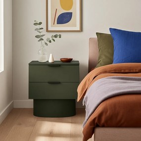 Zielona szafka nocna Totem – Teulat