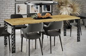 Stół rozkładany MATIO 80(170)x80 dąb artisan