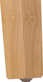 Krzesło do jadalni Crotone (zestaw 6 sztuk),  kremowy, jasne nogi