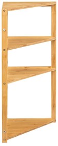 Półka łazienkowa narożna Lab'n Modul, 3 poziomy, 80 cm