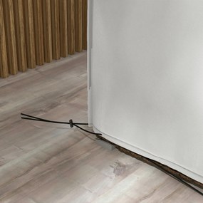 Outsunny Pokrowiec na meble ogrodowe, wodoodporny, przeciwsłoneczny, osłona ochronna 600D Oxford 210 x 140 x 80 cm, szary | Aosom PL