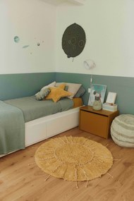 Dywan dziecięcy SUNNY Ø100 cm żółty LORENA CANALS