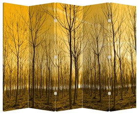Parawan - Las o zachodzie Słońca (210x170 cm)