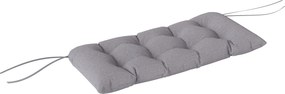 Outsunny Poduszka na Ławkę 105 x 46 x 12,5 cm z Paskami, Do Ogrodu, Siedzisko Wodoodporne, Szary