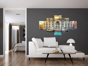 Obraz - Fontanna di Trevi (125x70 cm)