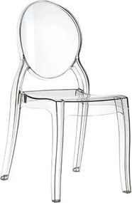 Transparentne krzesło typu ludwik W5-F50