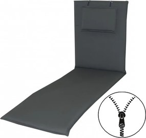 Doppler ELEGANT 2430 - poduszka na leżak ogrodowy z zagłówkiem