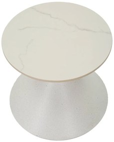 Okrągły stolik z ceramicznym blatem ø 45 cm Fush – Mauro Ferretti