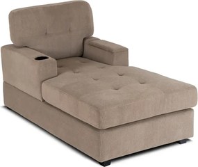 Fotel Wypoczynkowy Sofa NEO Beżowy Tapicerowany