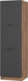 Szafka kuchenna ciemnoszary 60x58x206.8 fame-line
