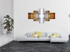 Obraz drapaczy chmur (125x70 cm)