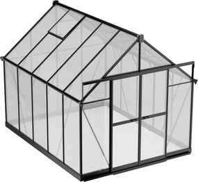 Szklarnia 234 x 244 x 312 cm, wzmocniona konstrukcja, poliwęglan 6 mm