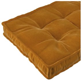 Musztardowożółty materac dziecięcy 60x120 cm Posh Velvet – Yellow Tipi