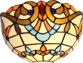 Brilagi - Kinkiet Tiffany witrażowy MIRABELLA 1xE14/40W/230V